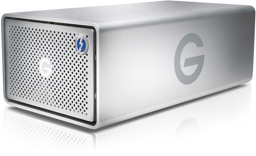 G-TECHNOLOGY G-RAID™ mit Thunderbolt™ 3 Festplatte, 28 TB HDD, extern, Silber
