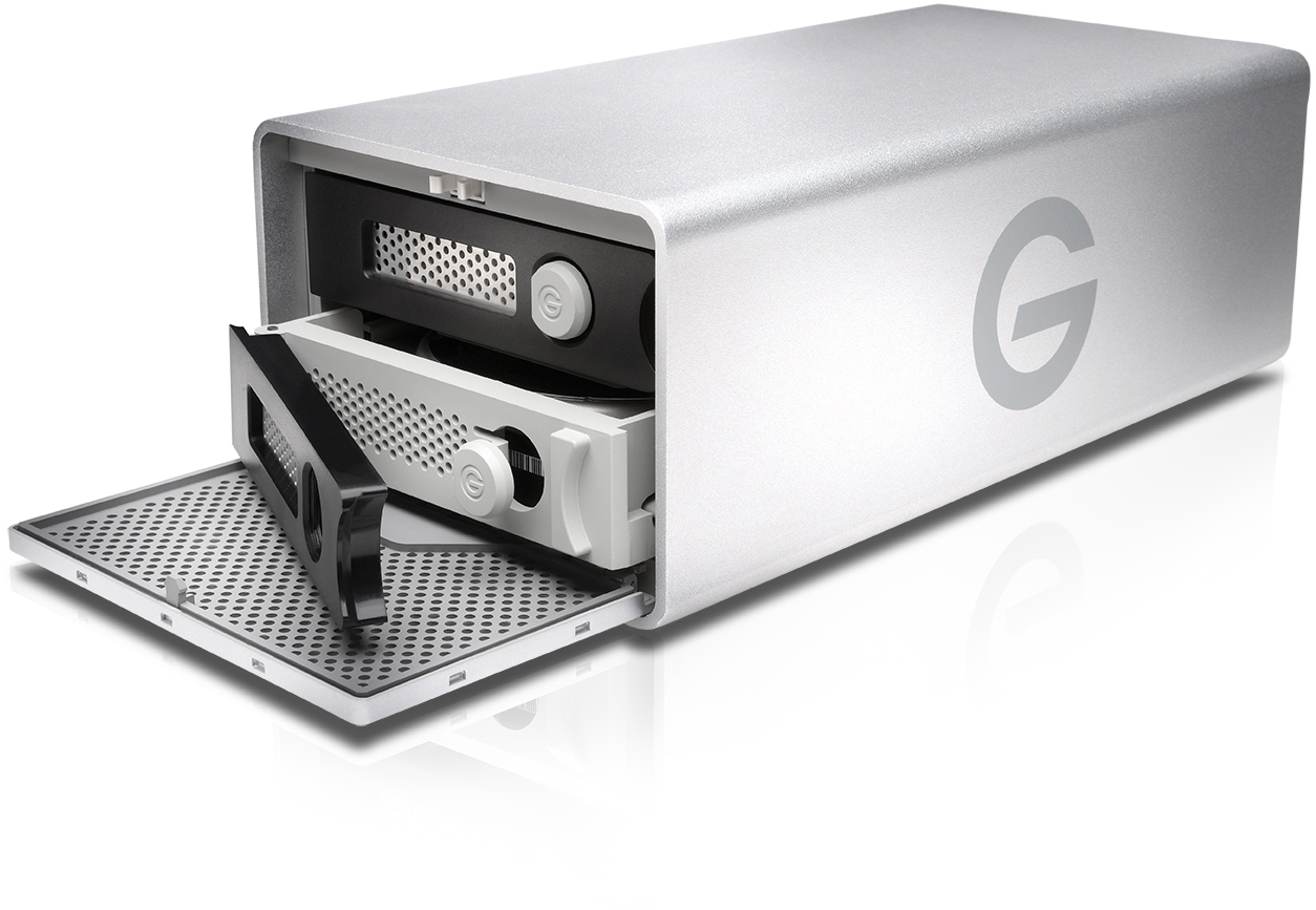 G-TECHNOLOGY G-RAID™ mit Thunderbolt™ 3 Festplatte, 28 TB HDD, extern, Silber