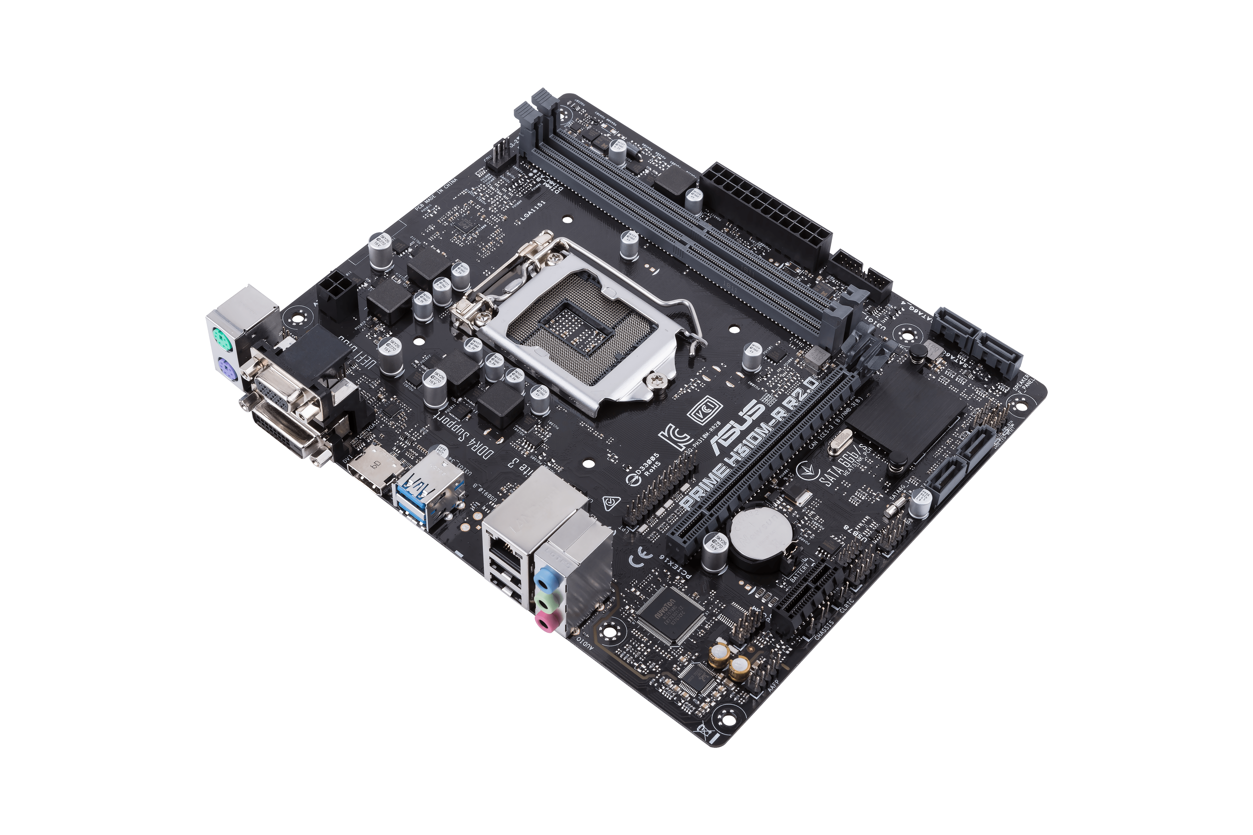 ASUS Prime H310M-R 2.0 (90MB0YL0-M0ECY0) Mainboard Schwarz