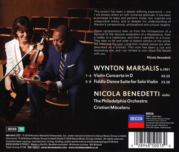 Nicola Benedetti - Violin Concerto/Fiddle Dance Suite  - (CD)
