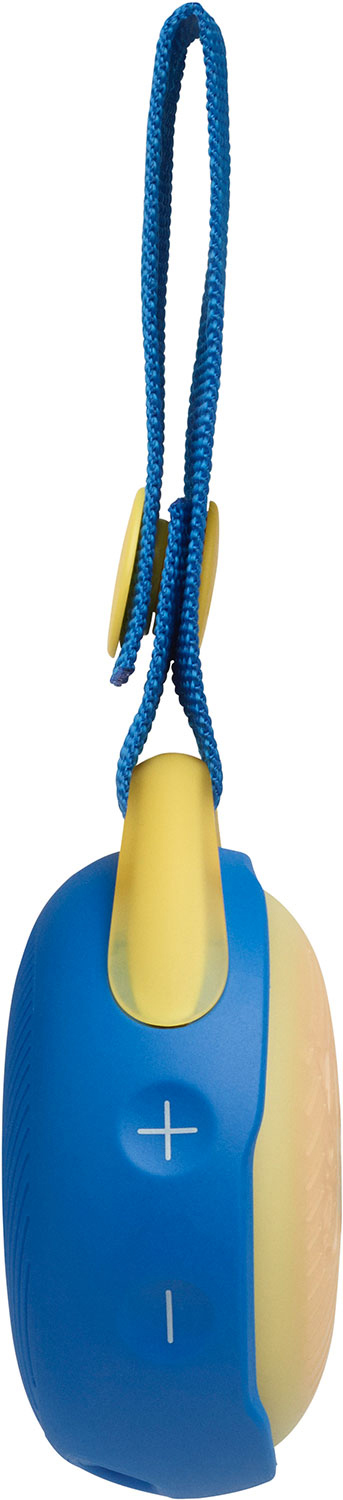 JBL JRPOP Bluetooth Lautsprecher, Blau, Wasserfest
