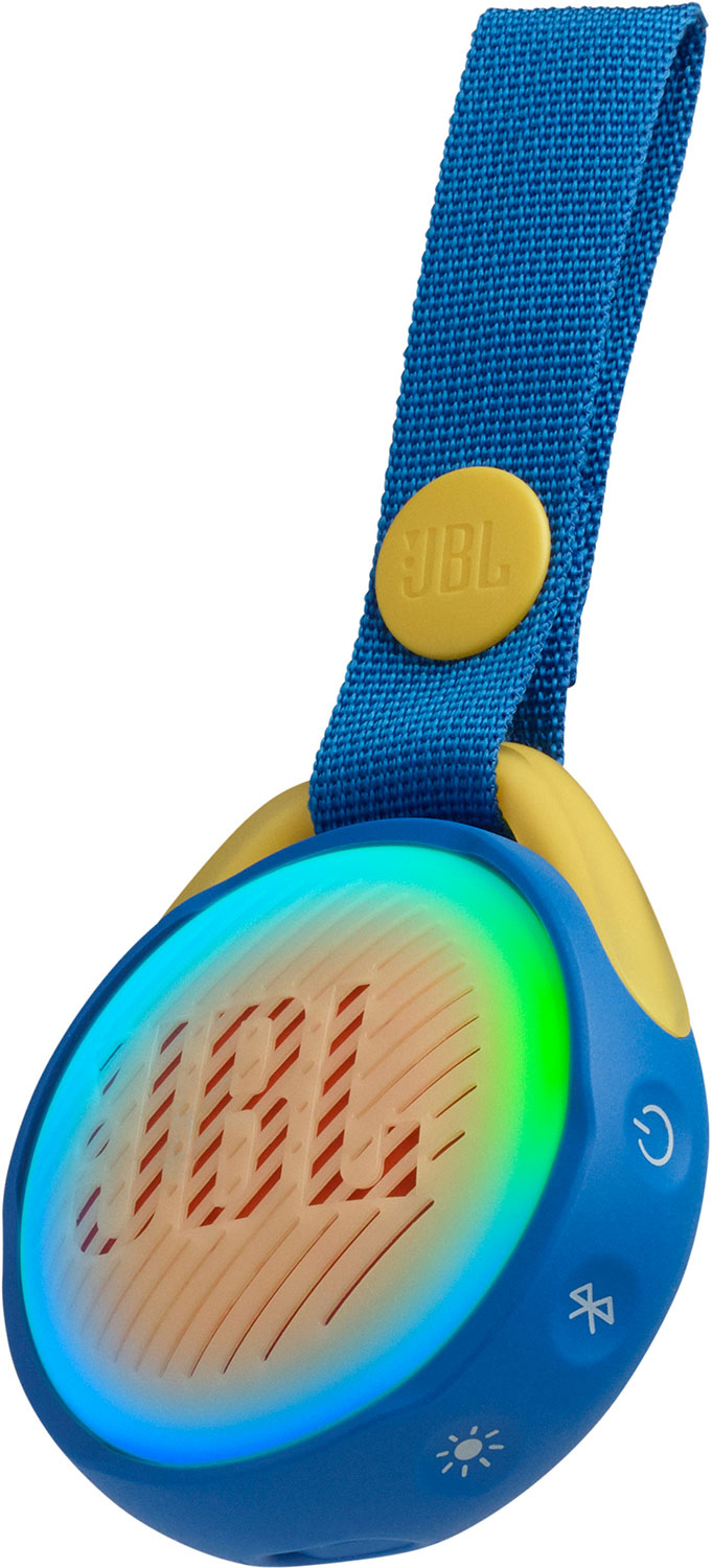 JBL JRPOP Bluetooth Lautsprecher, Blau, Wasserfest