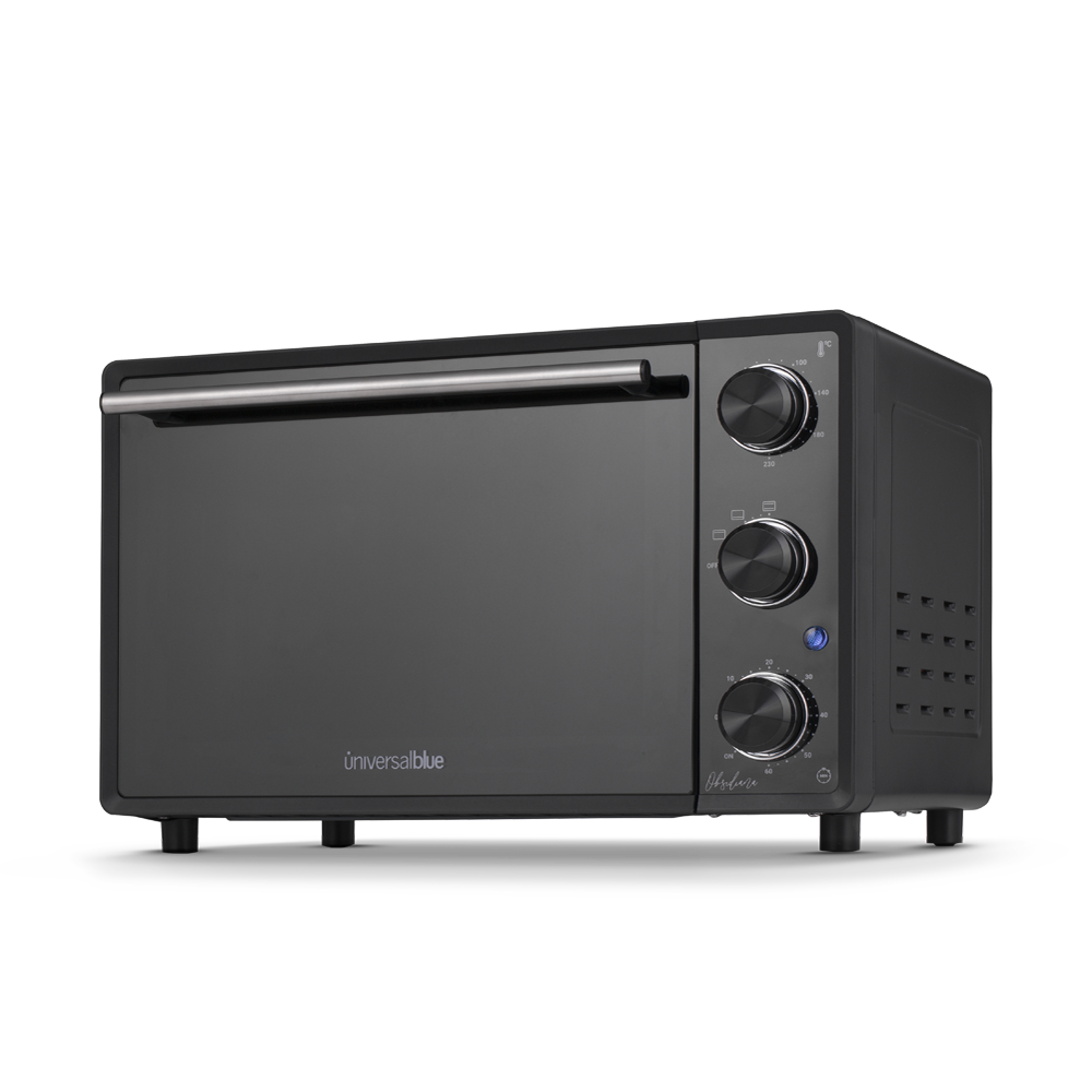 Mini horno - UMH19L1300-19, 1300 W, 19 L, 3 funciones, Temporizador 60 min, Negro