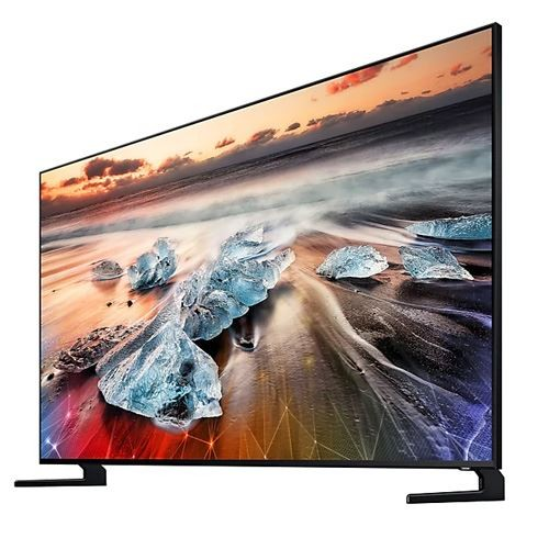 TV QLED 75" -  Samsung QE75Q950RBTXXC, 60 W, UHD 8K, Quantum Processor 8K, HDR, Smart TV, Negro