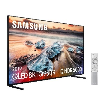 TV QLED 65" - Samsung QE65Q950RBTXXC, 60 W, UHD 8K, Quantum Processor 8K, HDR, Smart TV, Negro