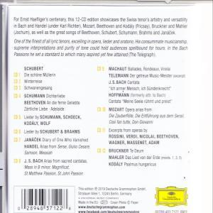Dos d'un boîtier de CD avec du texte détaillant des informations musicales. Inclut des listes de pistes et des détails de copyright.
