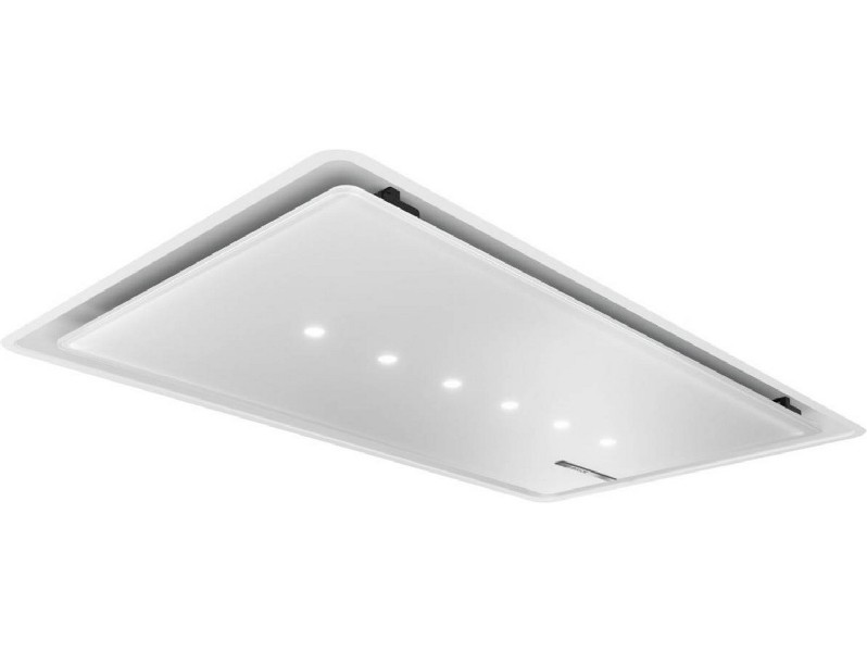 Campana - Bosch DRC99PS20, Decorativa, Isla, 5 velocidades, 268 W, 640 m3/h, 41 dB, Control remoto, LED, Inox