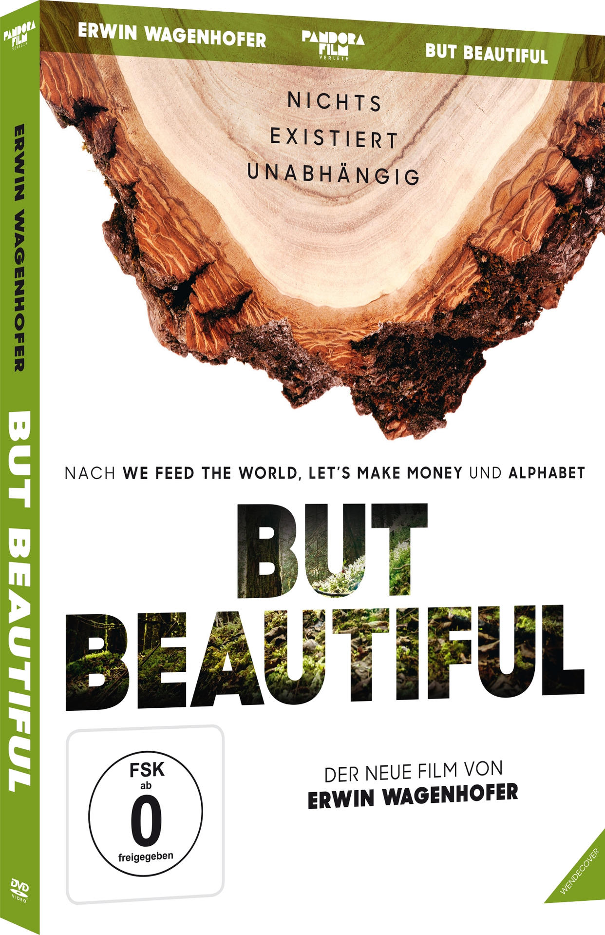 Film-DVD-Cover mit Text und einem Hintergrund mit Holzstruktur.