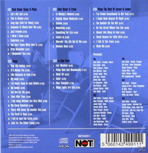 Album borítója számlistákkal és a művész fotóival. Kék és fehér színvilág.