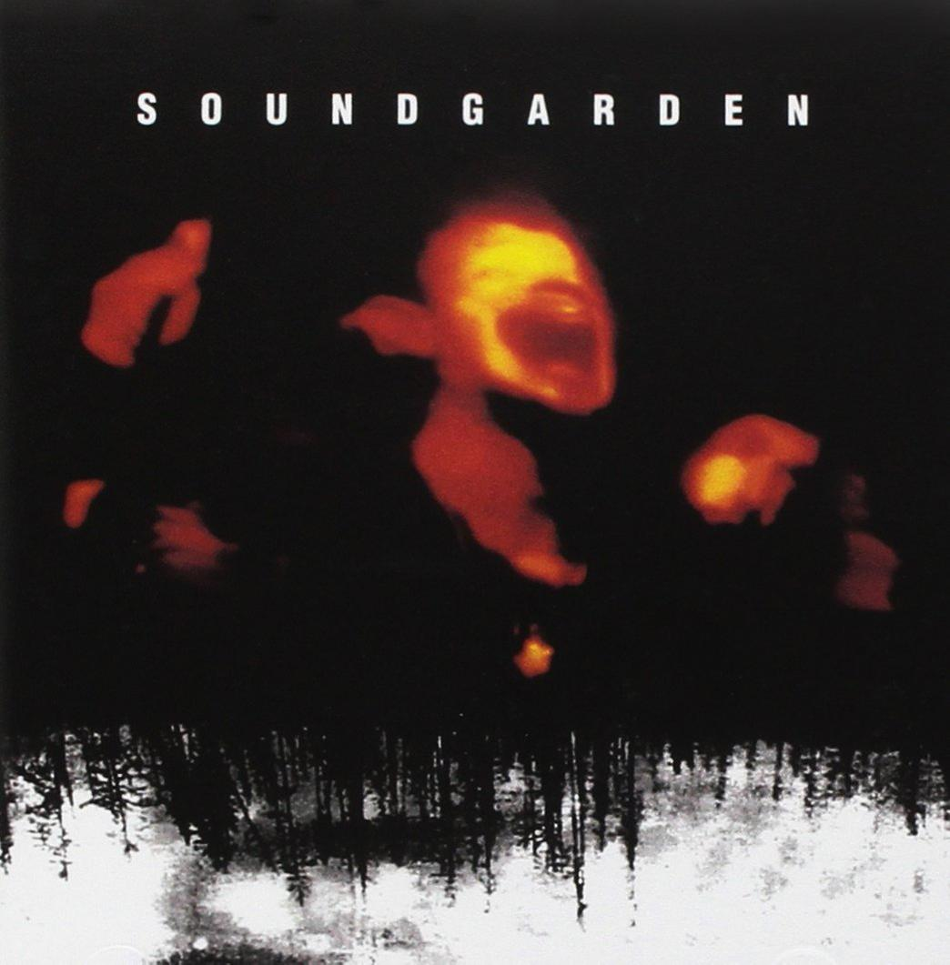 Pochette de l'album : visages flous. Titre : Soundgarden.