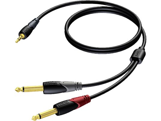 PROCAB CLA713/1.5 - Klinken-Kabel (Schwarz)