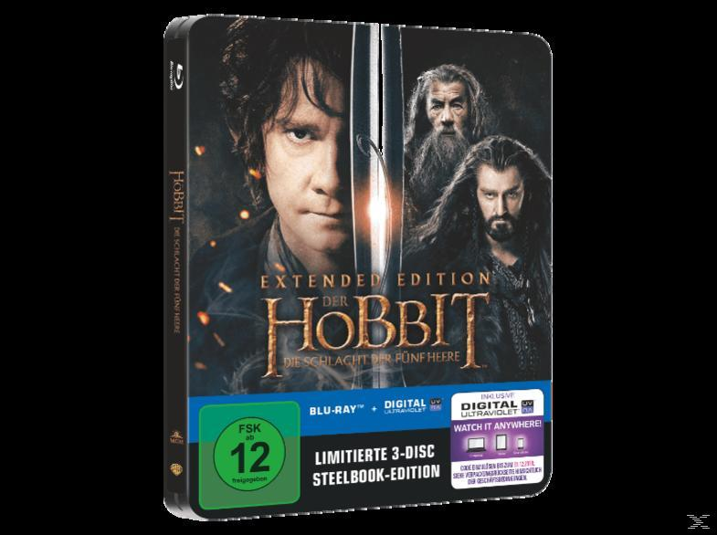 Der Hobbit - Die Schlacht der fünf Heere (Extended Steelbook) Blu-ray