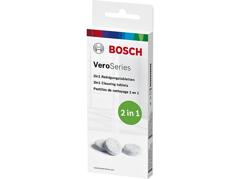 BOSCH TCZ8001A Reinigungstabletten Weiß/Blau Reinigungstabletten in ...
