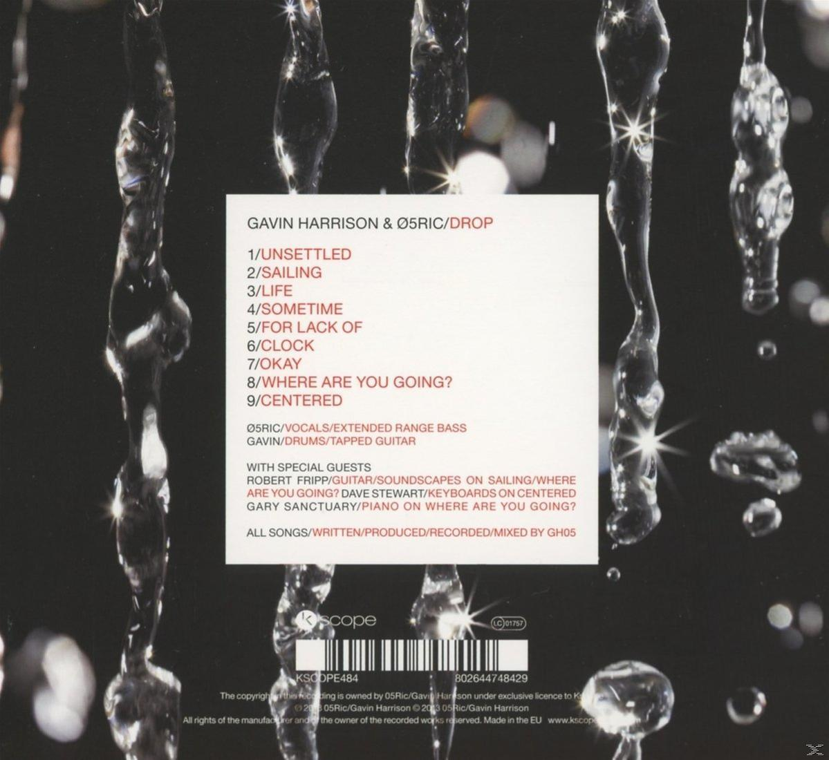 Gavin Harrison, O5ric - Drop  - (CD)