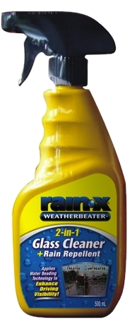 RAINX 2in1 ablaktisztító és esőlepergető, 500 ml