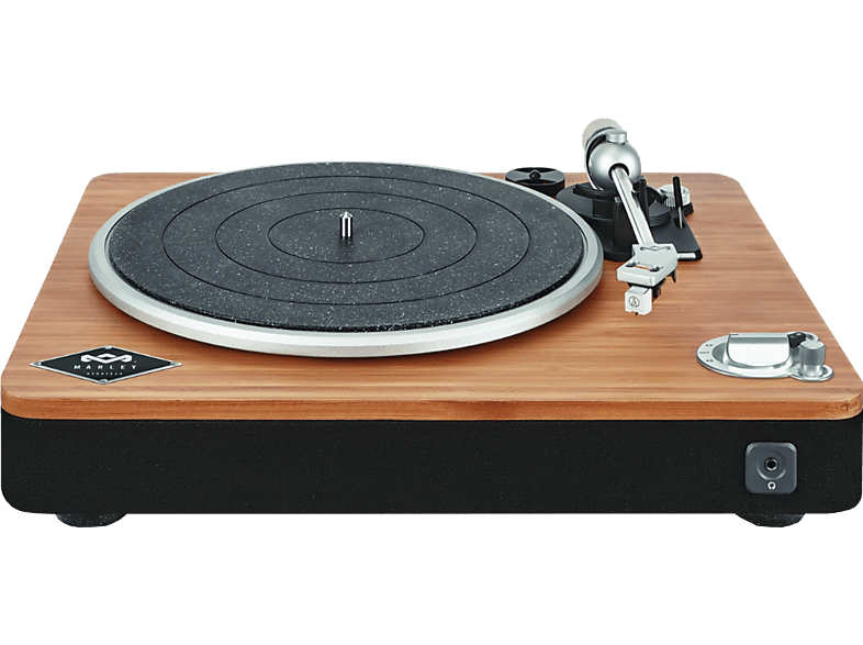 HOUSE OF MARLEY Stir It Up Wireless - Plattenspieler (Schwarz/Braun/Silber)