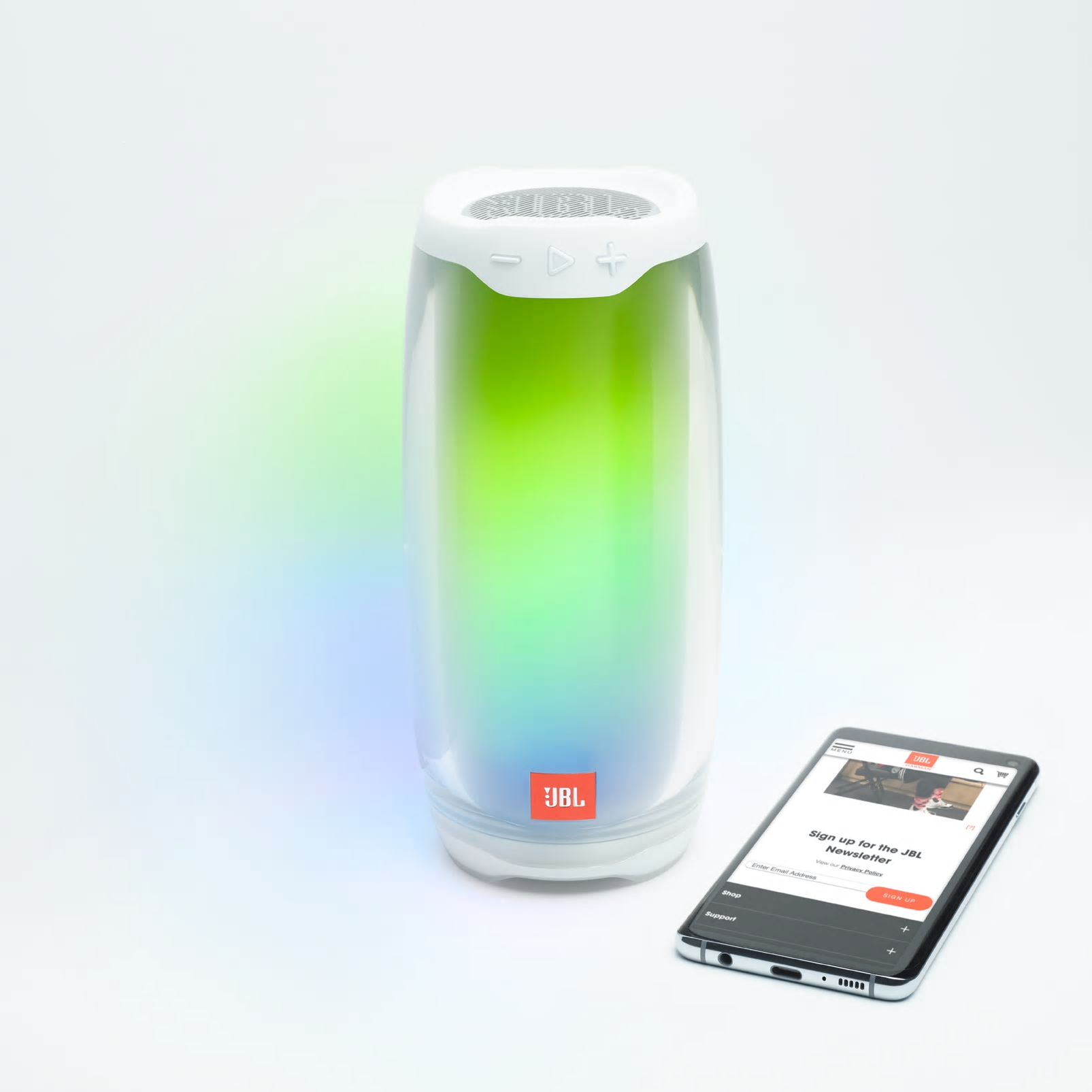 JBL Pulse 4 Bluetooth Hoparlör Beyaz