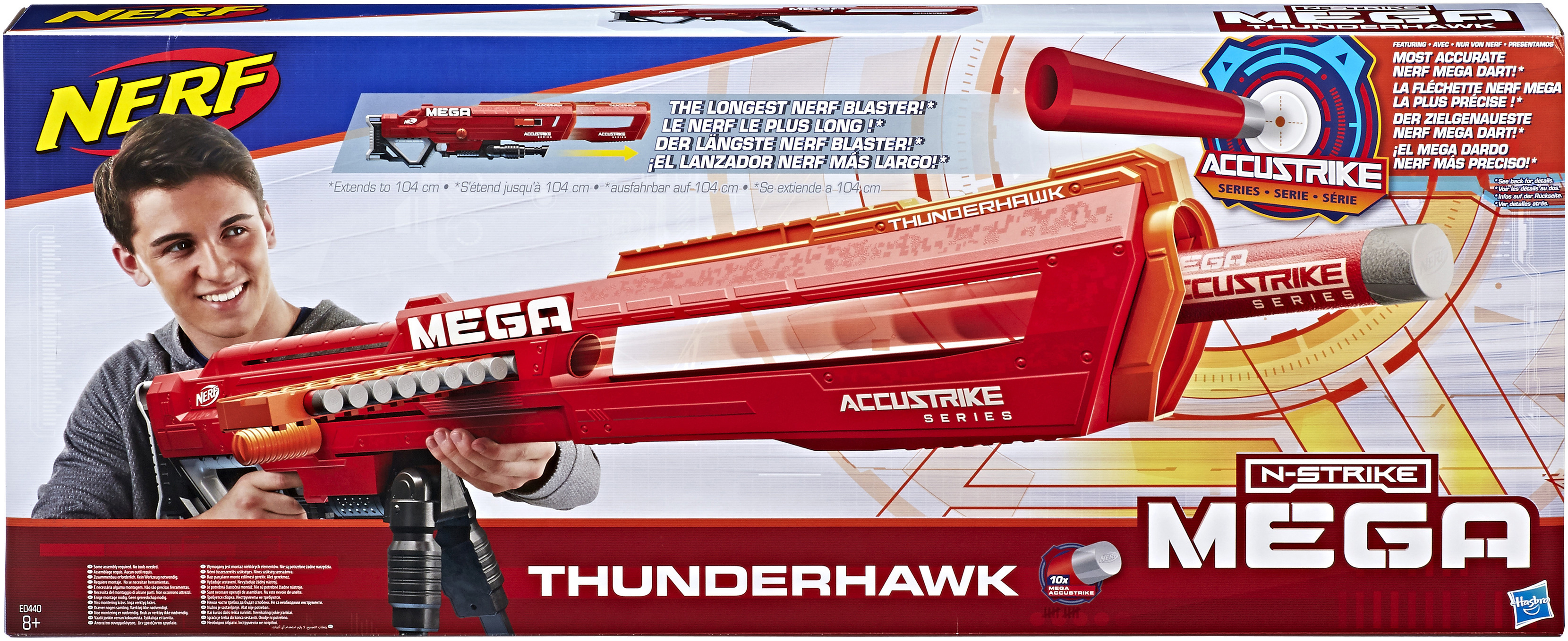 NERF Nerf MEGA Thunderhawk Blaster Mehrfarbig