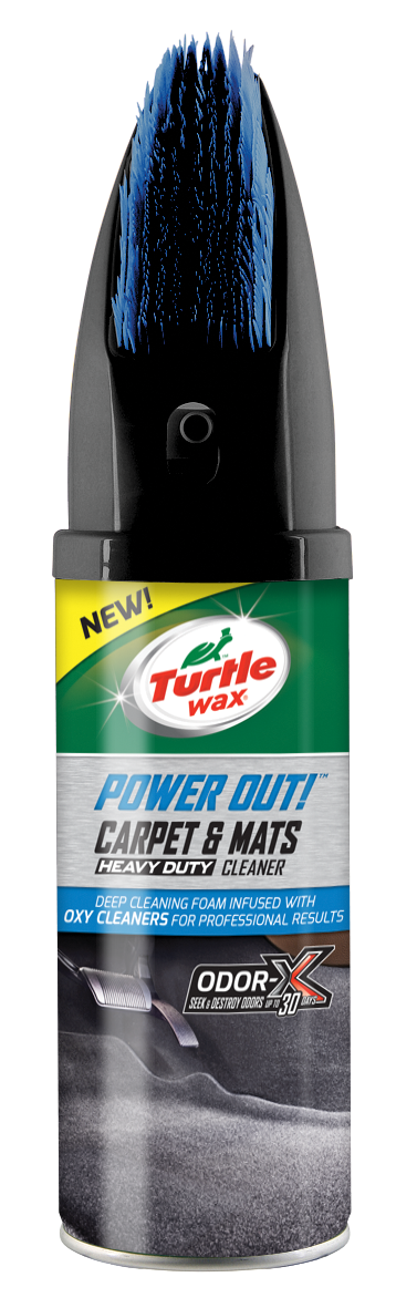 TURTLE WAX Power Out kefés szőnyegtisztító hab szagsemlegesítővel, 400 ml