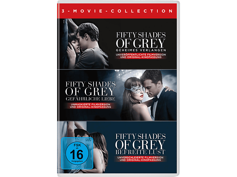 3 teil grey 50 of shades Fifty Shades