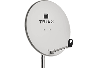 TRIAX TDS 80LG RAL 7035 - Antenne parabolique décalée (Gris clair)