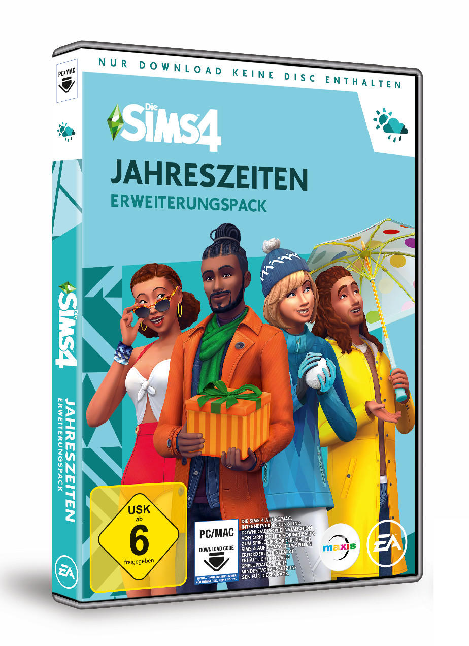 Die Sims - 4 Jahreszeiten (Code in der Box) - [PC]