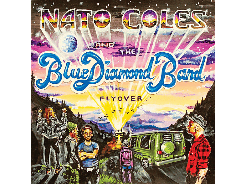 Nato Coles & The Blue Diamond Band - FLYOVER -DOWNLOAD-  - (Vinyl)