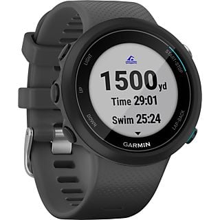 GARMIN Swim 2 - Montre GPS connectée de natation (Ardoise/Argent)