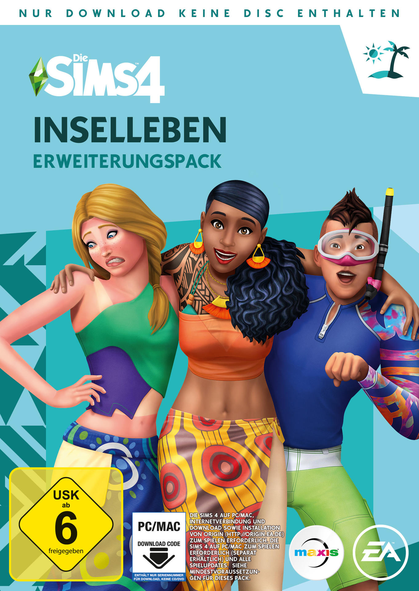 Die Sims 4: Inselleben (Code in der Box) - [PC]