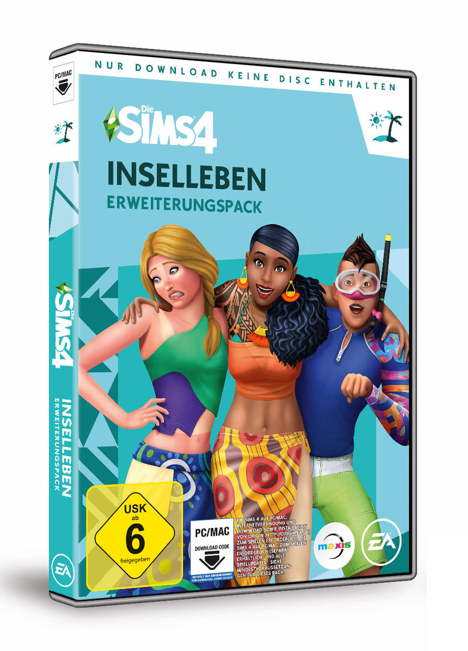 Die Sims 4: Inselleben (Code in der Box) - [PC]