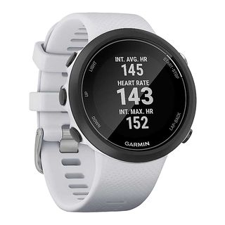 GARMIN Swim 2 - Montre GPS connectée de natation (Blanc/Argent)
