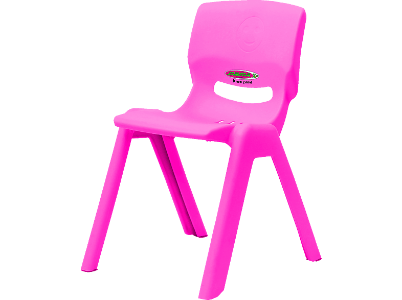 JAMARA KIDS Pink stapelbar Smiley bis 100 Kinderstuhl pink Kg Kinderstuhl