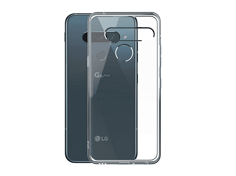 Funda Transparente Para LG G8S ThinQ - Silicona Suave (6.21 Pulgadas)