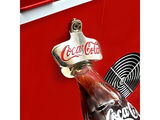 SALCO SEB-14CC Coca Cola Retro Eiswürfel-Automat (100 Watt , 2,2 l, Rot, Weiß)