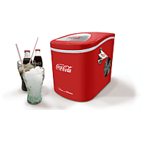 SALCO SEB-14CC Coca Cola Retro Eiswürfel-Automat (100 Watt , 2,2 l, Rot, Weiß)