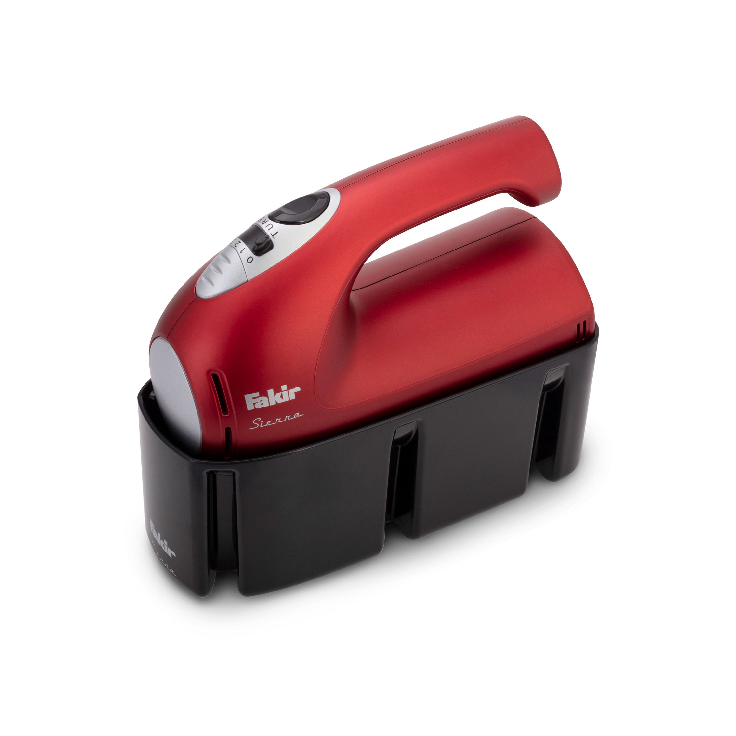 FAKIR 9153001 Sierra Rouge Handmixer Rot (425 Watt)