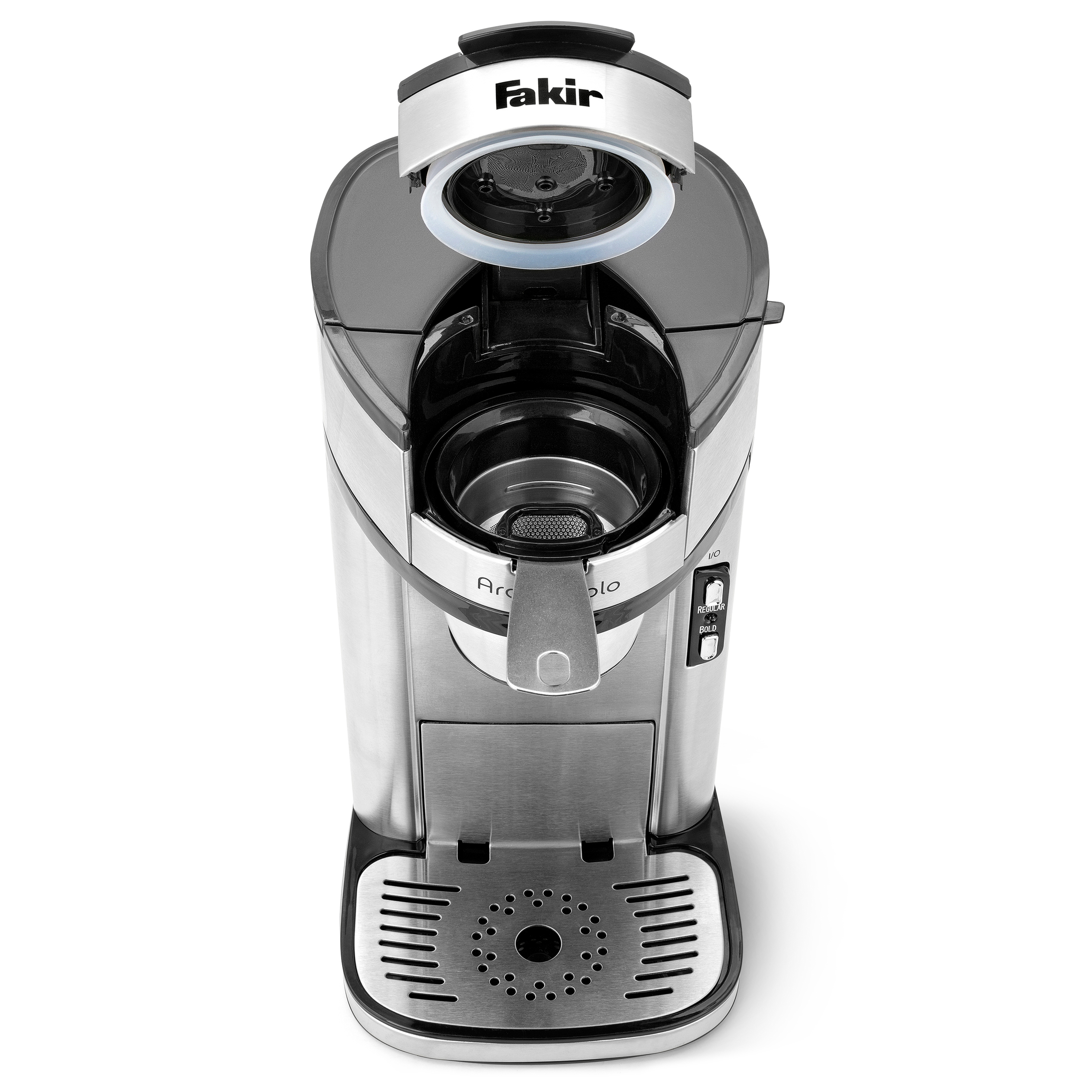 FAKIR 9206001 Aroma Solo Kaffeemaschine Silber