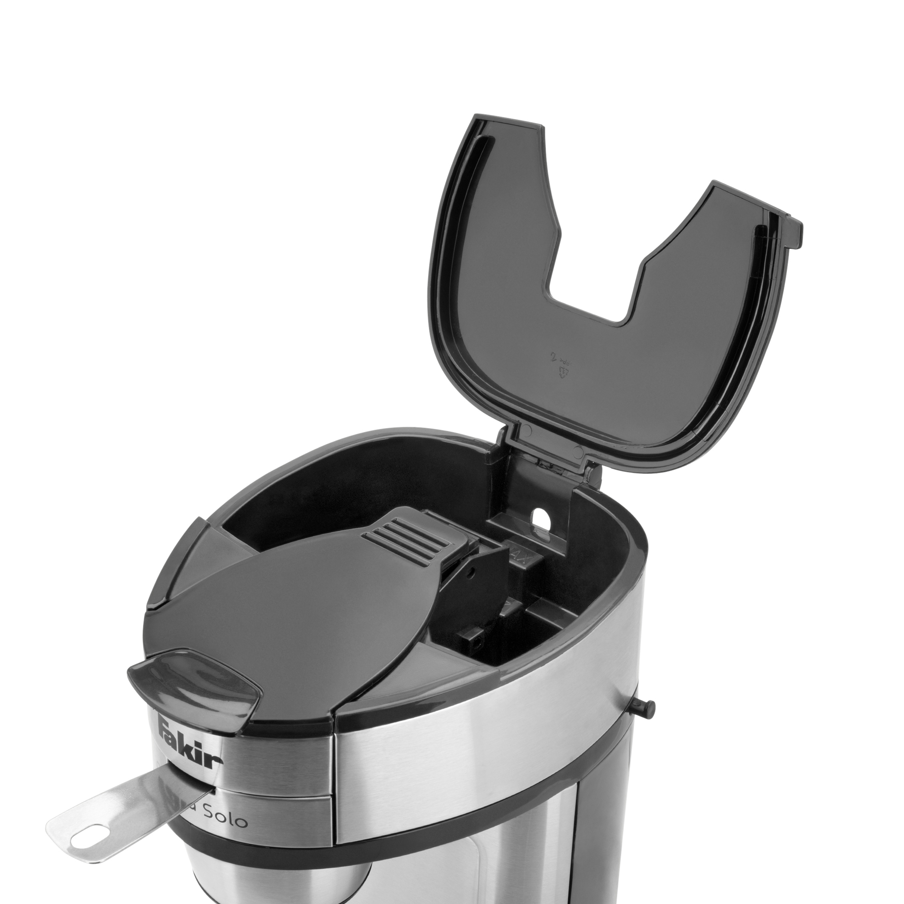 FAKIR 9206001 Aroma Solo Kaffeemaschine Silber
