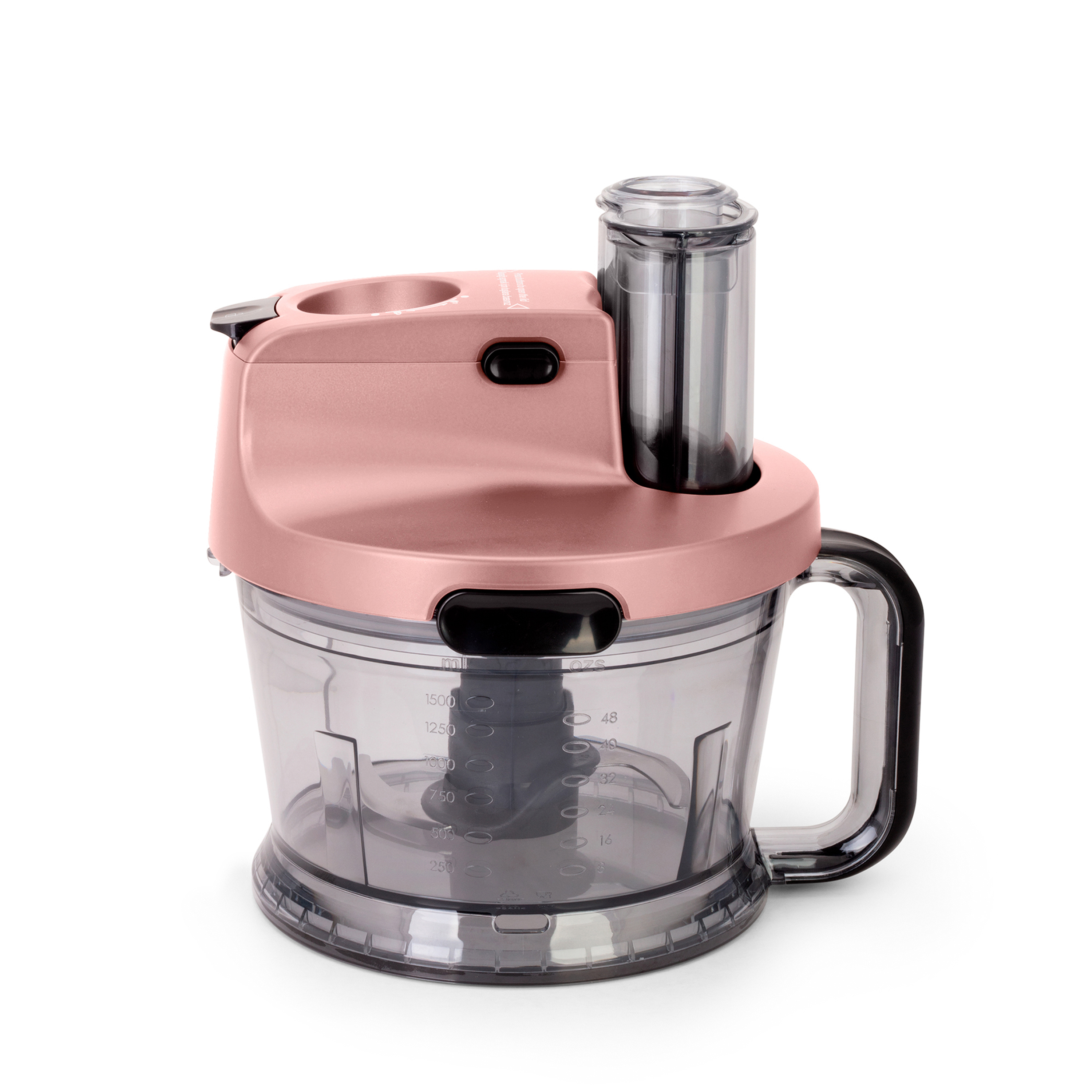 FAKIR 9195001 Mr Chef Quadro Rosie Stabmixer Rosé (425 Watt, 1.5 l)