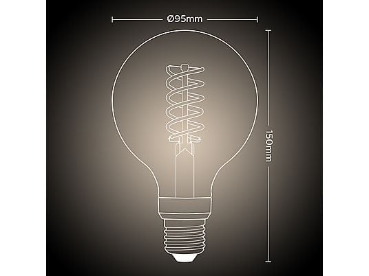 PHILIPS HUE Bluetooth - Filament - G93/E27 - Globe