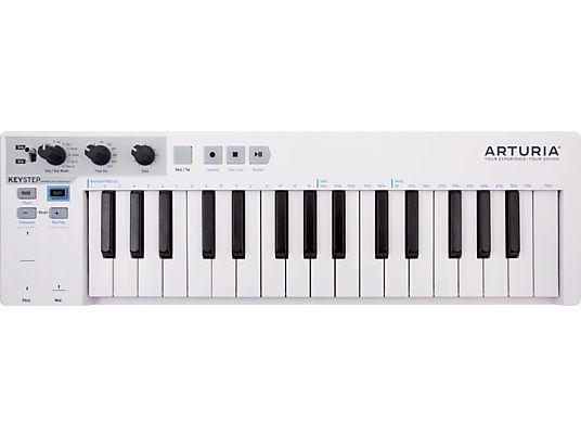 ARTURIA KeyStep - Keyboard Controller et Step Sequencer (Blanc)