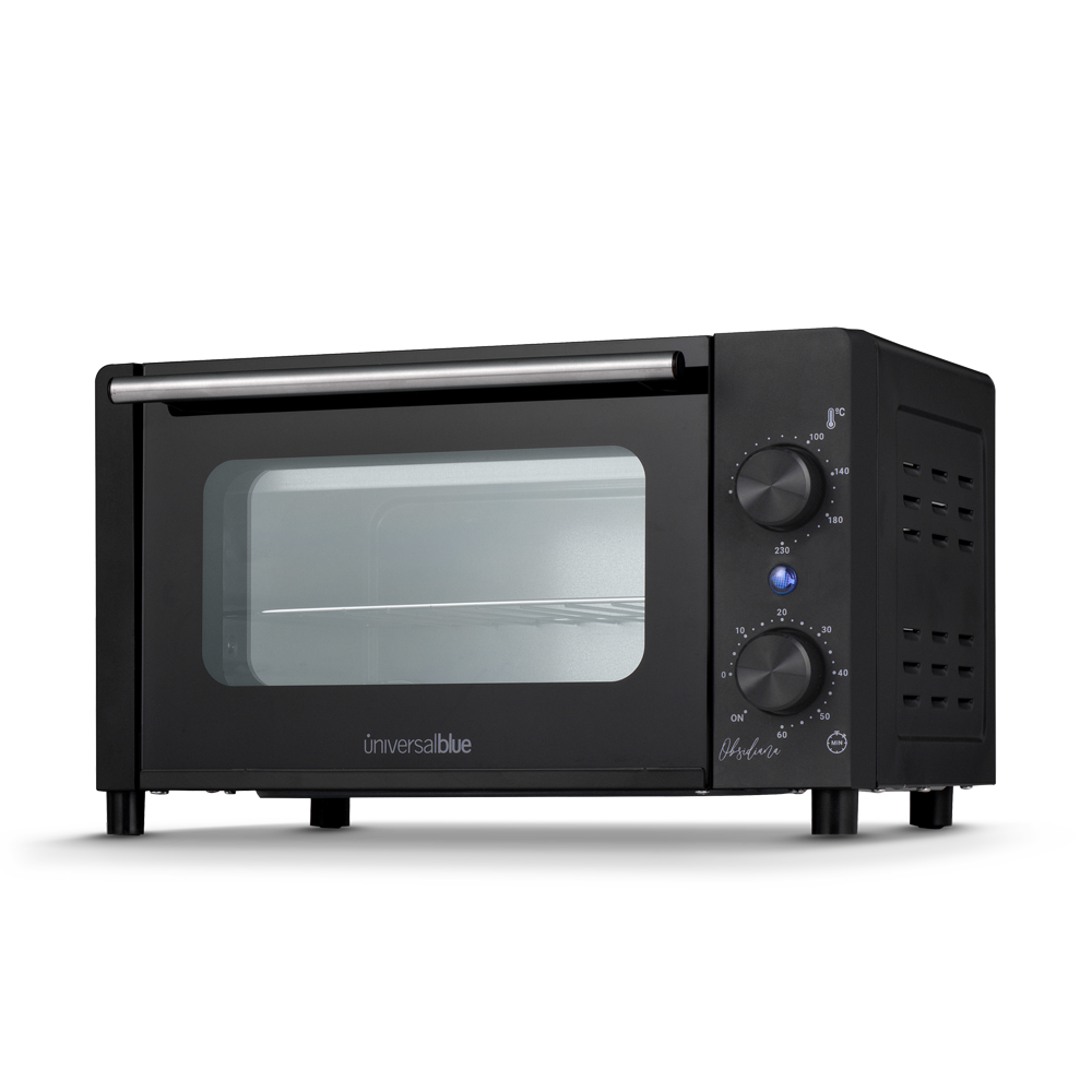 Mini Horno Umh10l105019 1050 w 10 doble cristal templado temporizador 60 negro healthybake pequeño potencia 1050w 10l