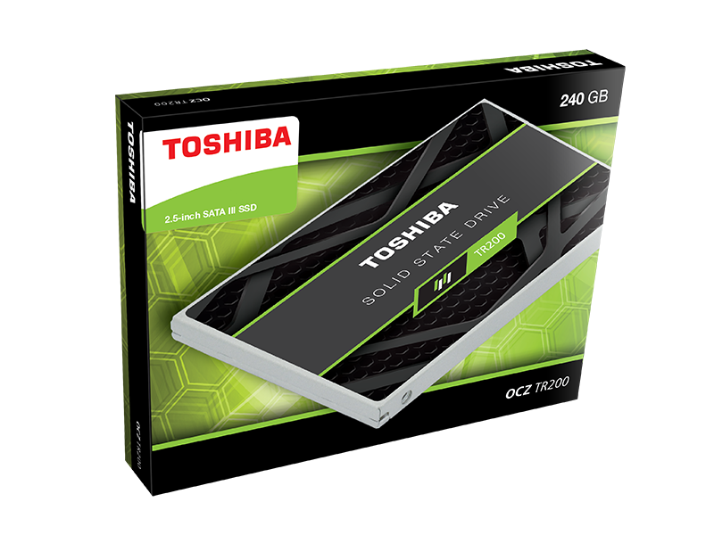 TOSHIBA TR200 Festplatte, 960 GB SSD SATA 6 Gbps, 2,5 Zoll, intern