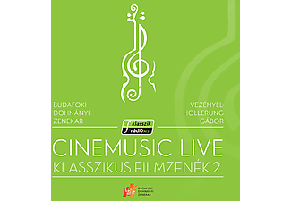 Budafoki Dohnányi Zenekar - Cinemusic Live - Klasszikus filmzenék 2. (CD)