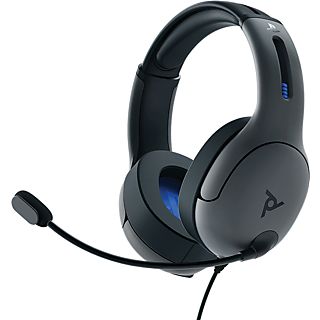 PDP LVL50 für PS4 - Gaming Headset (Grau/Schwarz/Blau)