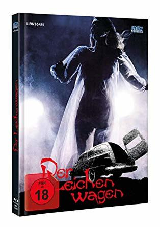 DVD-Cover: Silhouette einer Frau, Auto und Text.