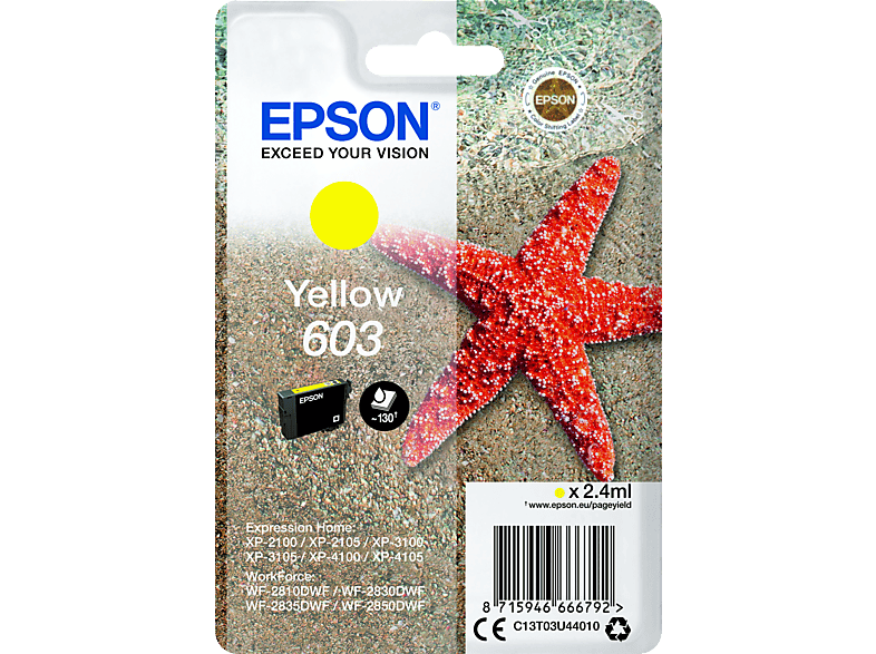 EPSON Original Gelb (C13T03U44010) | Druckerpatronen Epson
