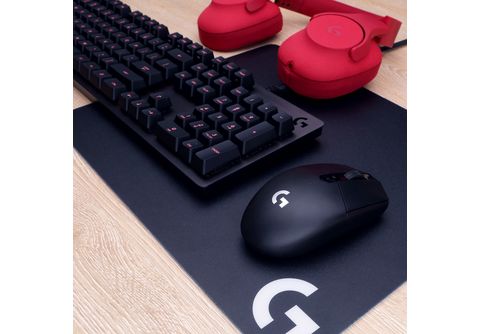 LOGITECH G305 LIGHTSPEED Mäuse Maus, Gaming Gaming MediaMarkt Schwarz 