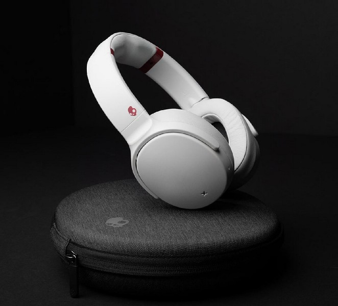 Auriculares inalámbricos - Skullcandy Venue AC, Bluetooth, Micrófono, 24h autonomía, Carga rápida, Blanco