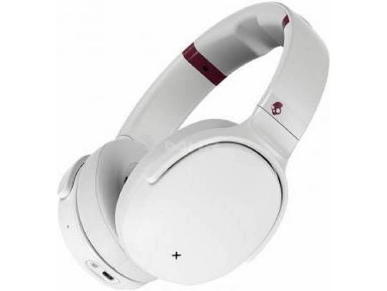Auriculares inalámbricos - Skullcandy Venue AC, Bluetooth, Micrófono, 24h autonomía, Carga rápida, Blanco